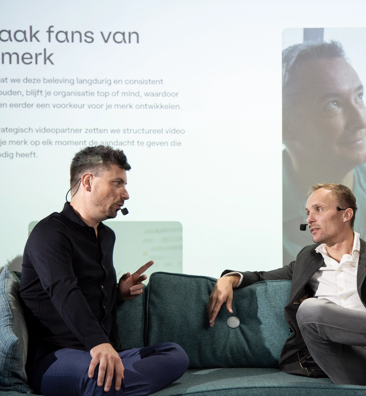 Spreken op een event over trainingsvideo's laten maken